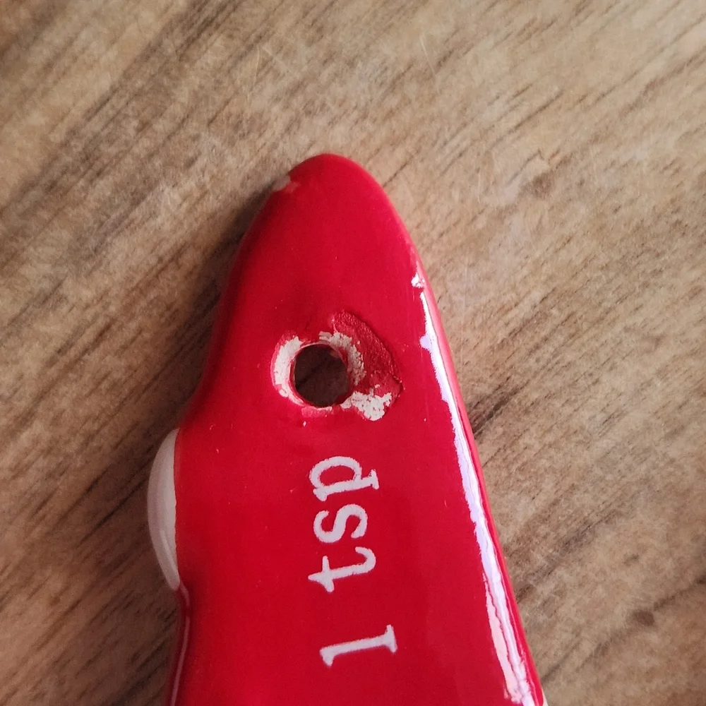 Santa Claus Ceramic Measuring Spoons